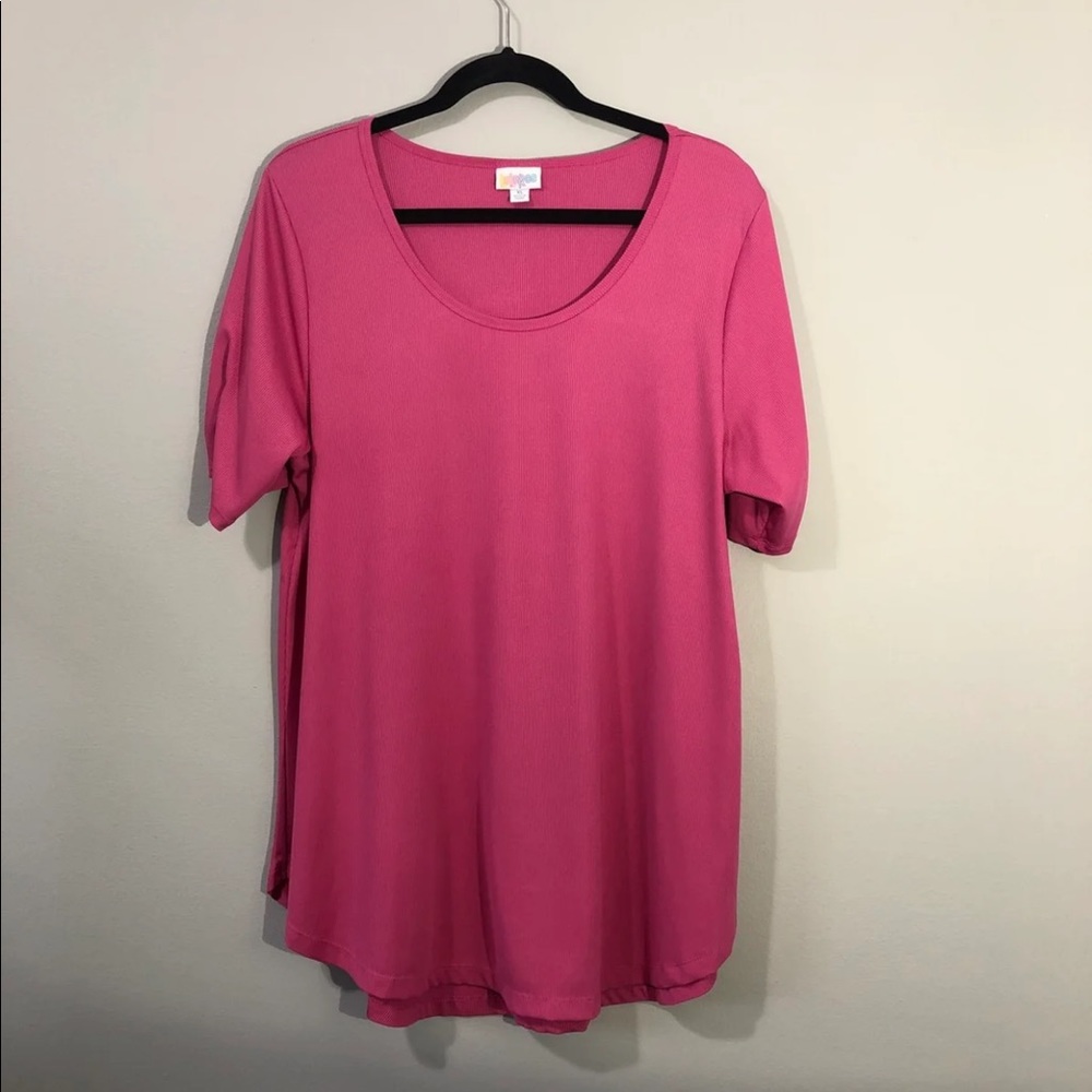 Lularoe Iris solid pink